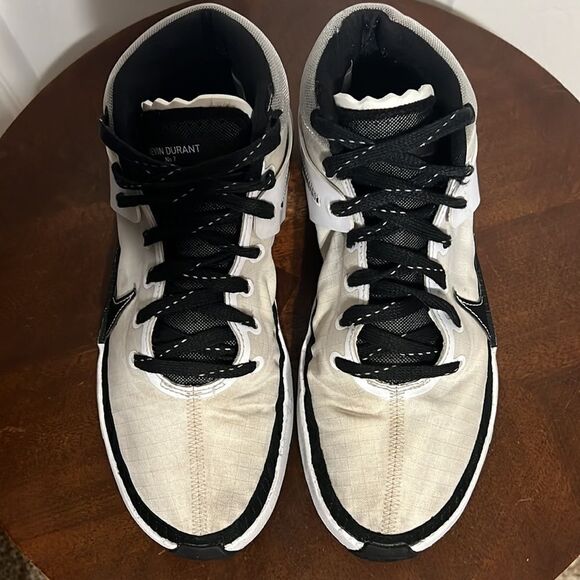 🔥🏀 NIKE KD13 KEVIN DURANT No.7 - Black/White - Great Condition - Picture 5 of 9
